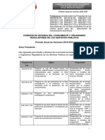 Dictamen de Ley de Control Previo de Operaciones de Concentración Económica