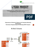 Capacity Uprating of EPCL's VCM Production Plant Via Debottlenecking of Purification Trains