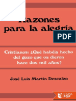 Razones para la alegria - Jose Luis Martin Descalzo.pdf