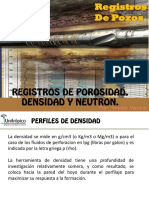 Registros de Porosidad - Densidad y Neutron PDF