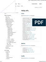 NAOqi APIs - Aldebaran 2.1.1