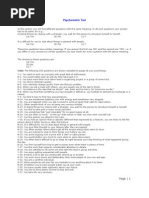 Sakinorva Cognitive Function Test | PDF | Thought | Cognitive Psychology