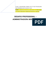 DESAFIO PROFISSIONAL ADMINISTRADORA MÁRCIA - R$ 50,00 - WHATSAPP (92) 99468-3158