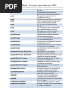 Prosa Rural programação 