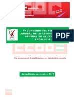 Doc283684 Convenio Personal Laboral Junta de Andalucia Actualizado PDF