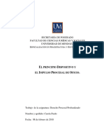 El Principio Dispositivo y El Impulso Procesal de Oficio.pdf