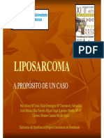 Liposarcoma_ A propósito de un caso