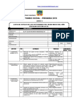 Actividades Del Buen Inicio DL Año Escorlar 2019