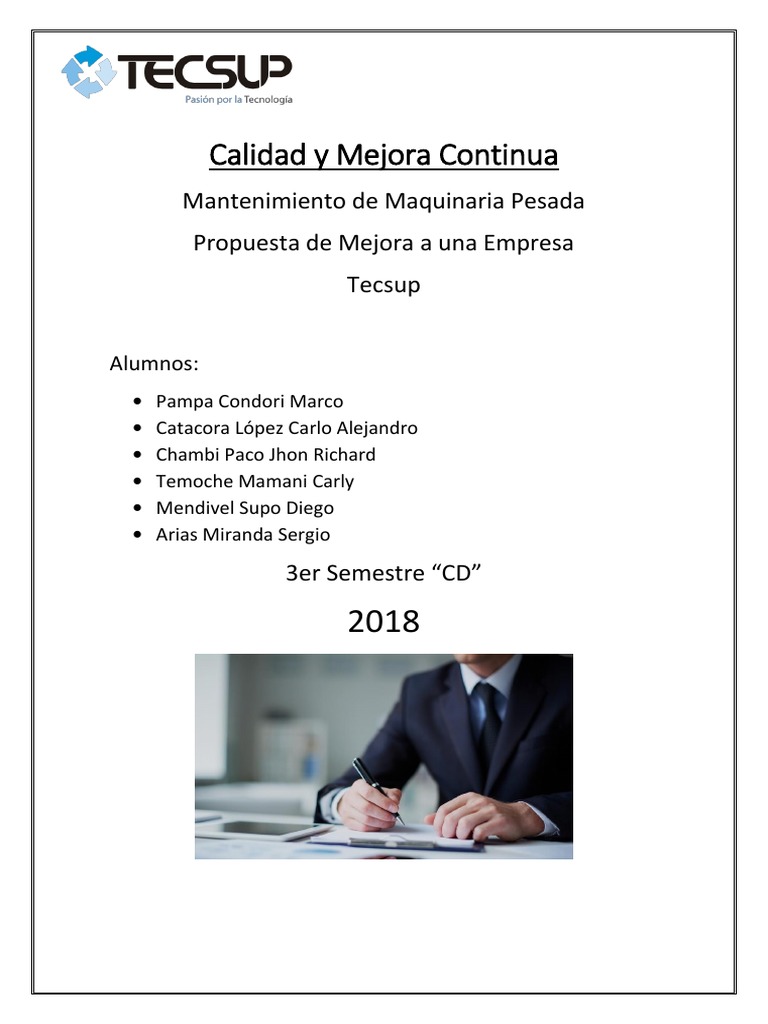 Calidad y Mejora Continua | PDF | Calidad (comercial) | Business