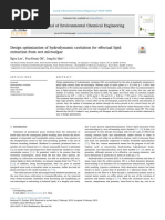 Design optimization of hydrodynamic cavitation for effectual lipid extraction from wet microalgae