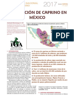 Producción de Caprino en México
