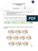 Evaluación Diferenciada de Matemáticas 2º Básico