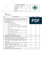 Daftar Tilik Pelayanan Klinis