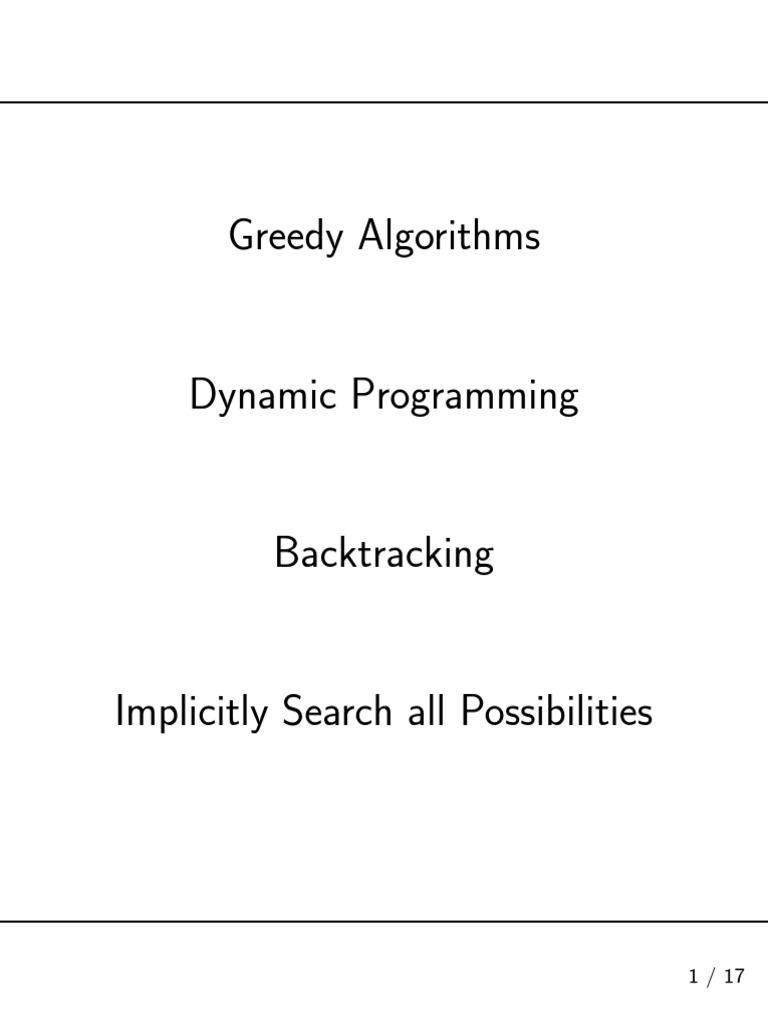 Greedy Algorithms | PDF | Mathematical Logic | Mathematical Analysis