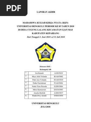 Maya Laporan Akhir Pdf