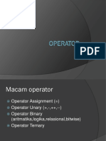 Algoritma Operator