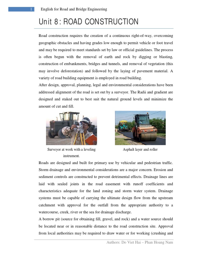 Road Construction Process Overview | PDF | Road | Road Surface
