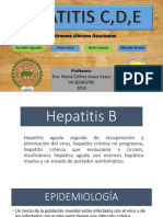 Hepatitis B, C y D