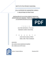 Instituto Politécnico Nacional: T E S I S Que para Obtener El Título de Ingeniero Químico Industrial