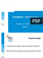 CHAR6019 - CB: Pancasila: Chapter 4: Faith in God Week 4