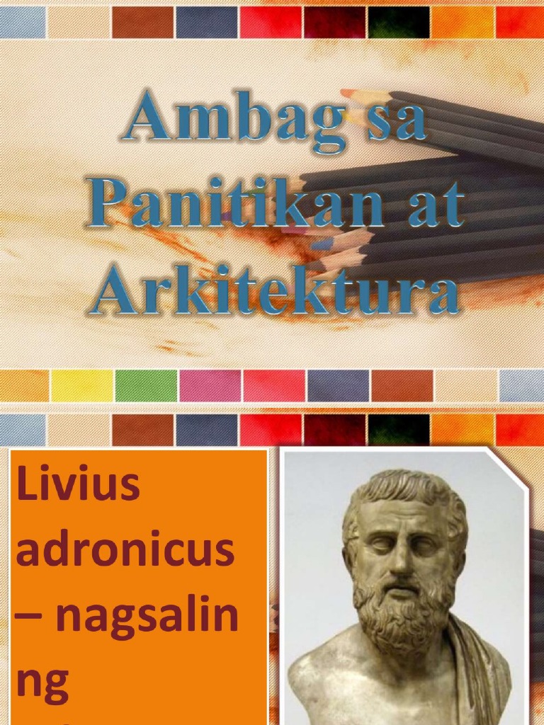 Ambag NG Rome Sa Panitikan at Arkitektura | PDF