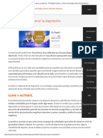 10 Claves para Superar La Depresión - Psicólogos Granada - Centro de Psicología Clínica Nicolás Moreno