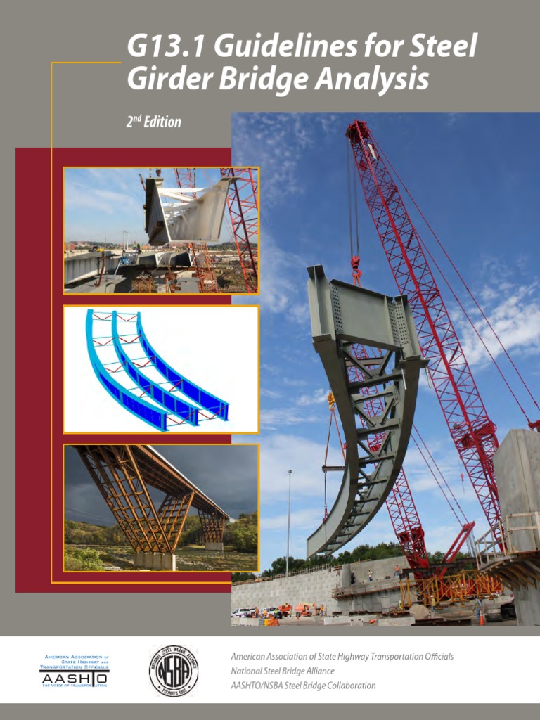 G-13.1 Guidelines For Steel Girder Bridge Analysis 2ed PDF | PDF | Beam ...