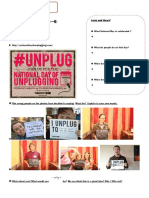 National Day of Unplugging