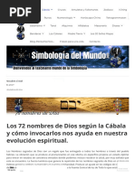 72 Nombres de Dios angeles