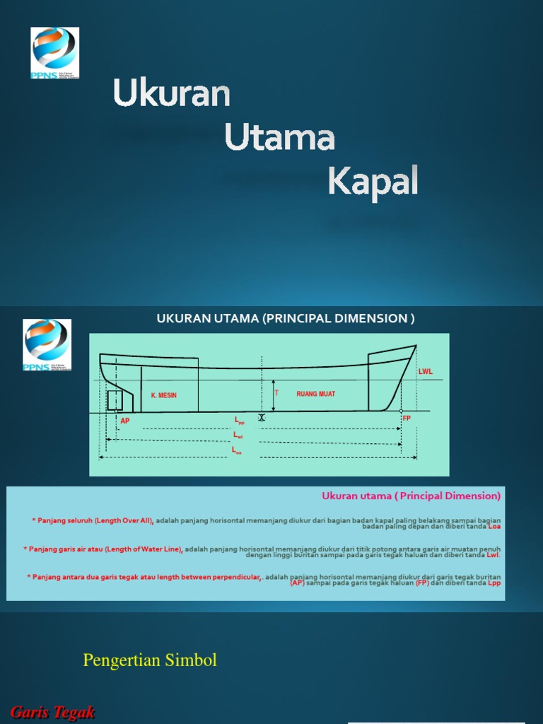 Ukuran Utama Kapal | PDF