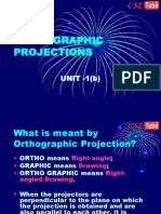 Orthographic Projections: UNIT - 1 (B)