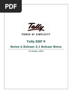 Download Tallyerp 9 Release Notes by Mohan Goyal SN40177653 doc pdf