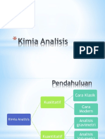 Kimia Analisis Larutan