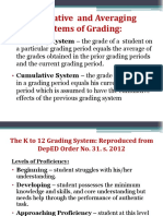 Cumulative and a Averaging Systems of Grading.ppt Lower Version