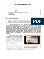 Lesson 4.1 Learning Management Systems: (LMS) : 4.1.1 General Description