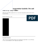 Consecutive Interpretation Symbols Dos and Don Ts by Andy Gillies