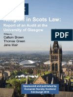 Religion in Scots Law Final Report 22 Feb 16