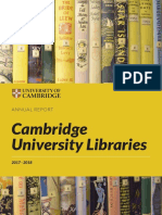 Cambridge University Library Report 2018