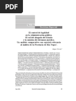 VOLONTÉ, Miguel - El Control de Legalidad en La Administración Pública. El Rol Del Abogado Del Estado
