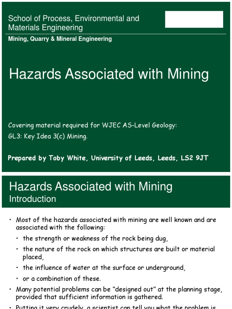 Portable Grinder Safety PDF Mining Dam