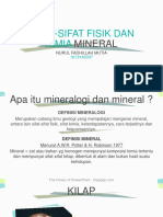 Sifat Fisik Dan Kimia Mineral