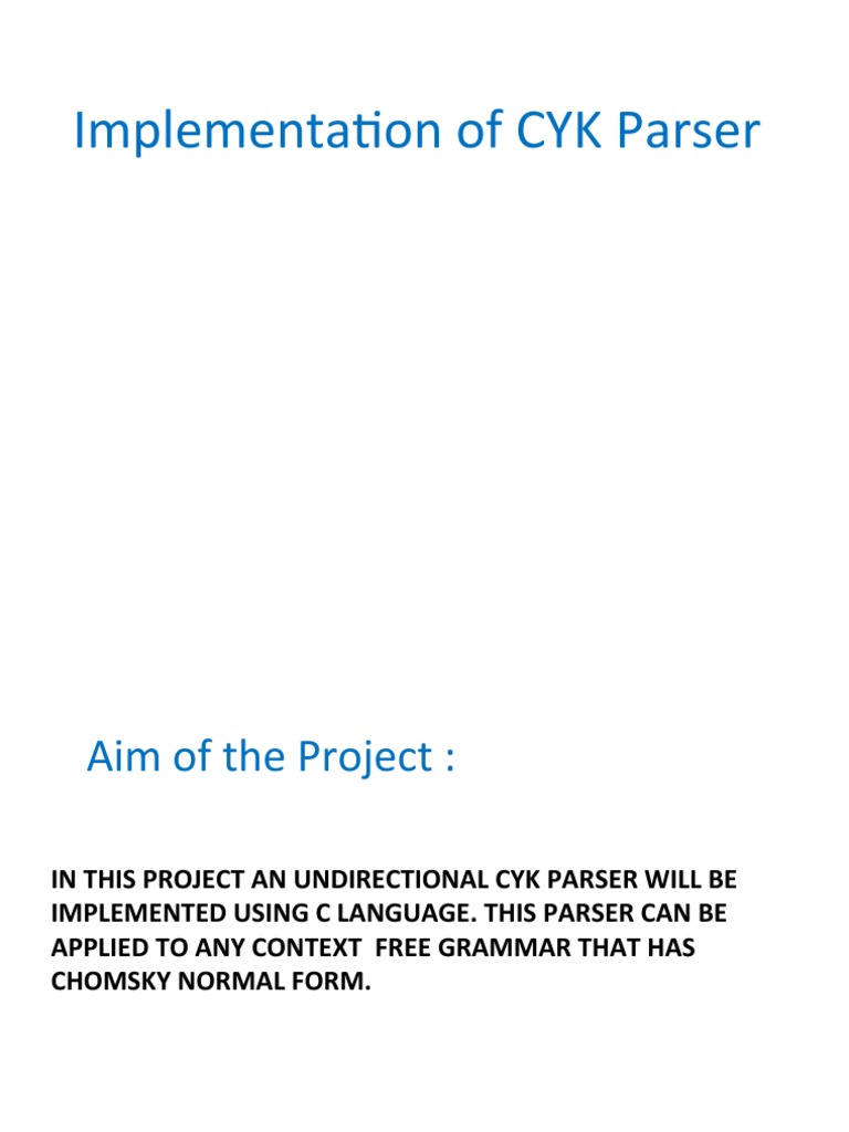 CYK Parser Implementation Guide | PDF | Parsing | String (Computer Science)