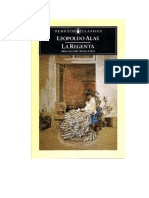 Alas, Leopoldo - La Regenta PDF