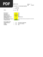 T Header For AFC Calculation (PER UG-34) :, With The Limitation That Z Need Not Be Greater Than 2.5 (UG-34.B3)