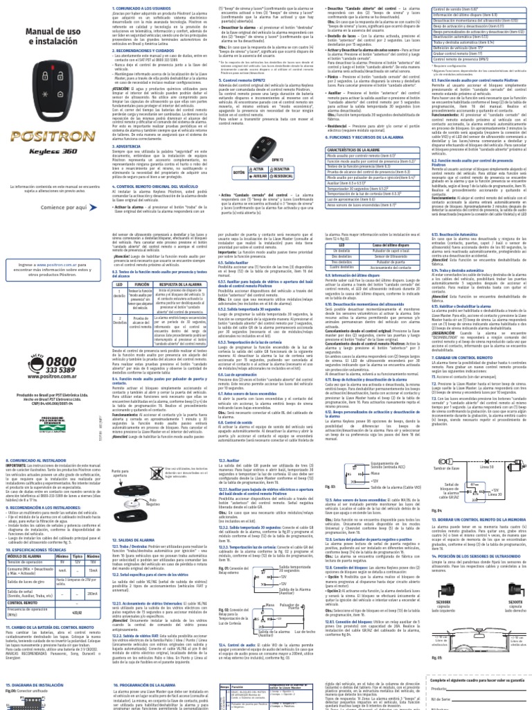 Manual Kl 360 Pdf Control Remoto Diodo Emisor De Luz