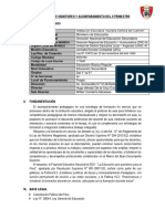 Plan Anual de Monitoreo y Acompañamiento Del II Trimestre