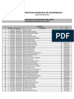 Concurso Público Advogado e Atendente Prefeitura Avahandava SP