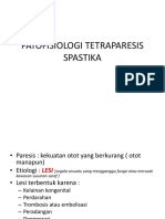 Patofisiologi Tetraparesis Spastika