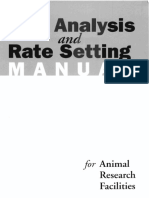 Animal Research Cost Analysis Manual