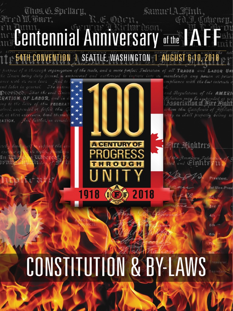IAFF International Constitution PDF Proxy Voting Board Of Directors